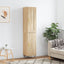 skab 34,5x34x180 cm konstrueret træ sonoma-eg