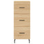 skab 34,5x34x180 cm konstrueret træ sonoma-eg