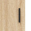 skab 34,5x34x180 cm konstrueret træ sonoma-eg