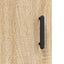 højskab 69,5x34x180 cm konstrueret træ sonoma-eg