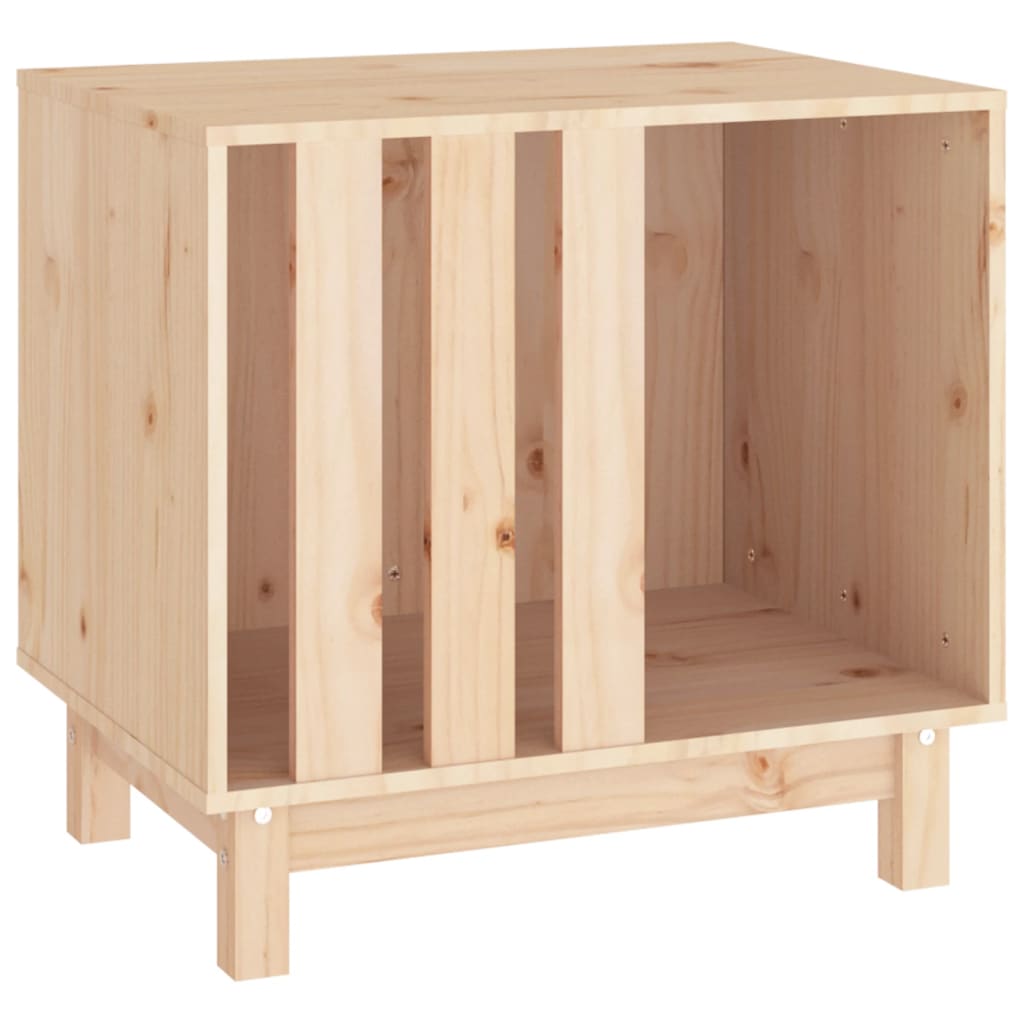 hundehus 60x45x57 cm massivt fyrretræ