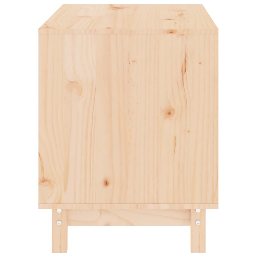 hundehus 60x45x57 cm massivt fyrretræ