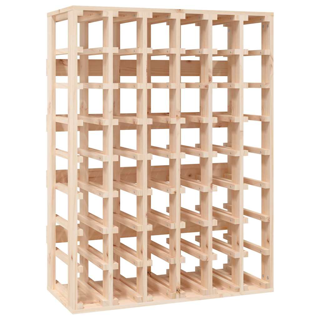 vinreol 70x33x94 cm massivt fyrretræ