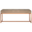bænk 110x36x45 cm velour beige