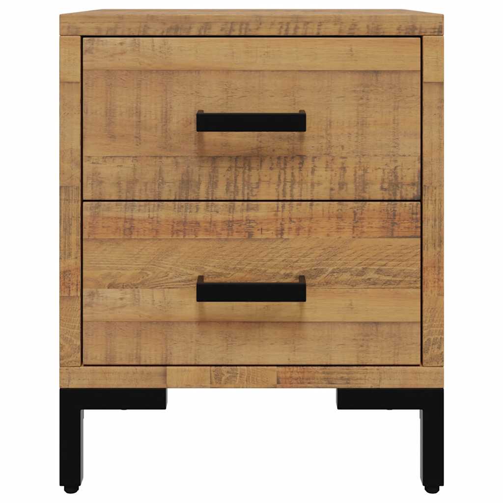 sengeborde 2 stk. 36x30x45 cm massivt fyrretræ