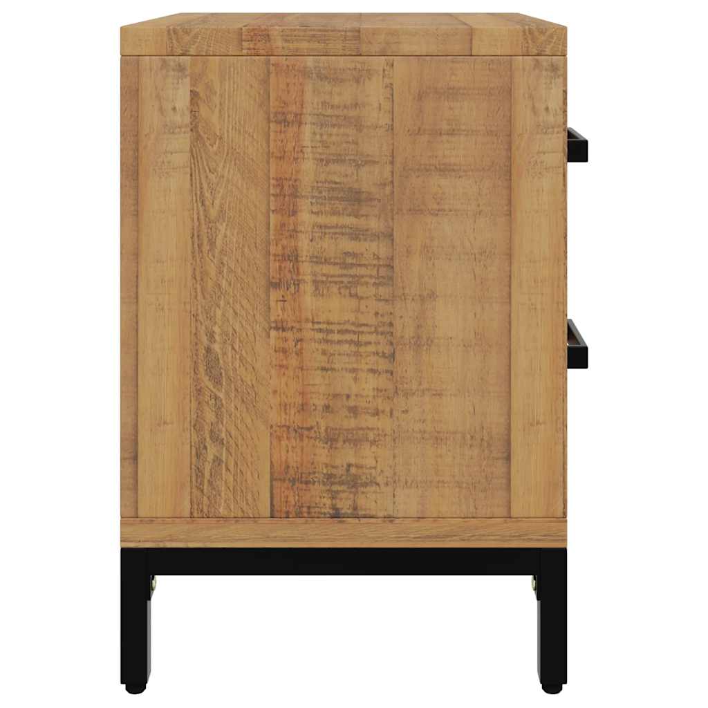 sengeborde 2 stk. 36x30x45 cm massivt fyrretræ
