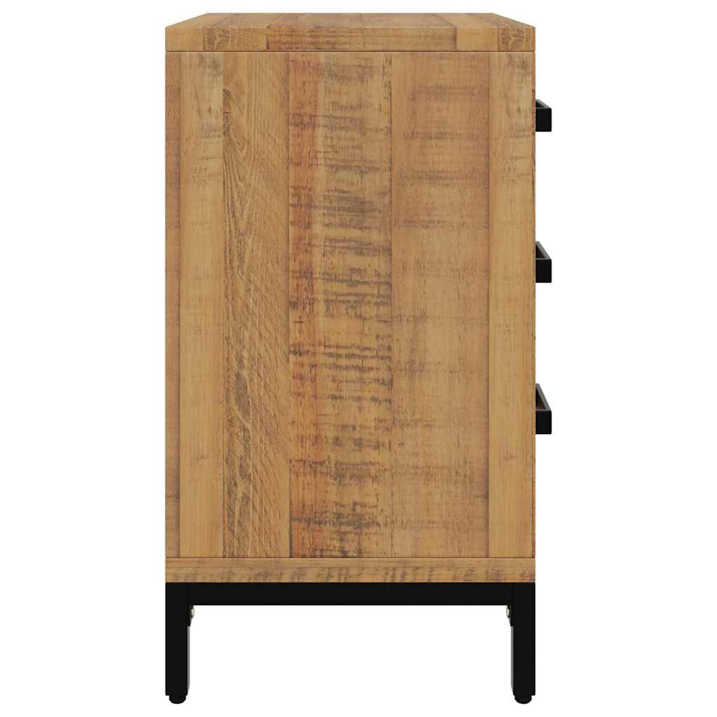 sengeborde 2 stk. 40x30x55 cm massivt fyrretræ