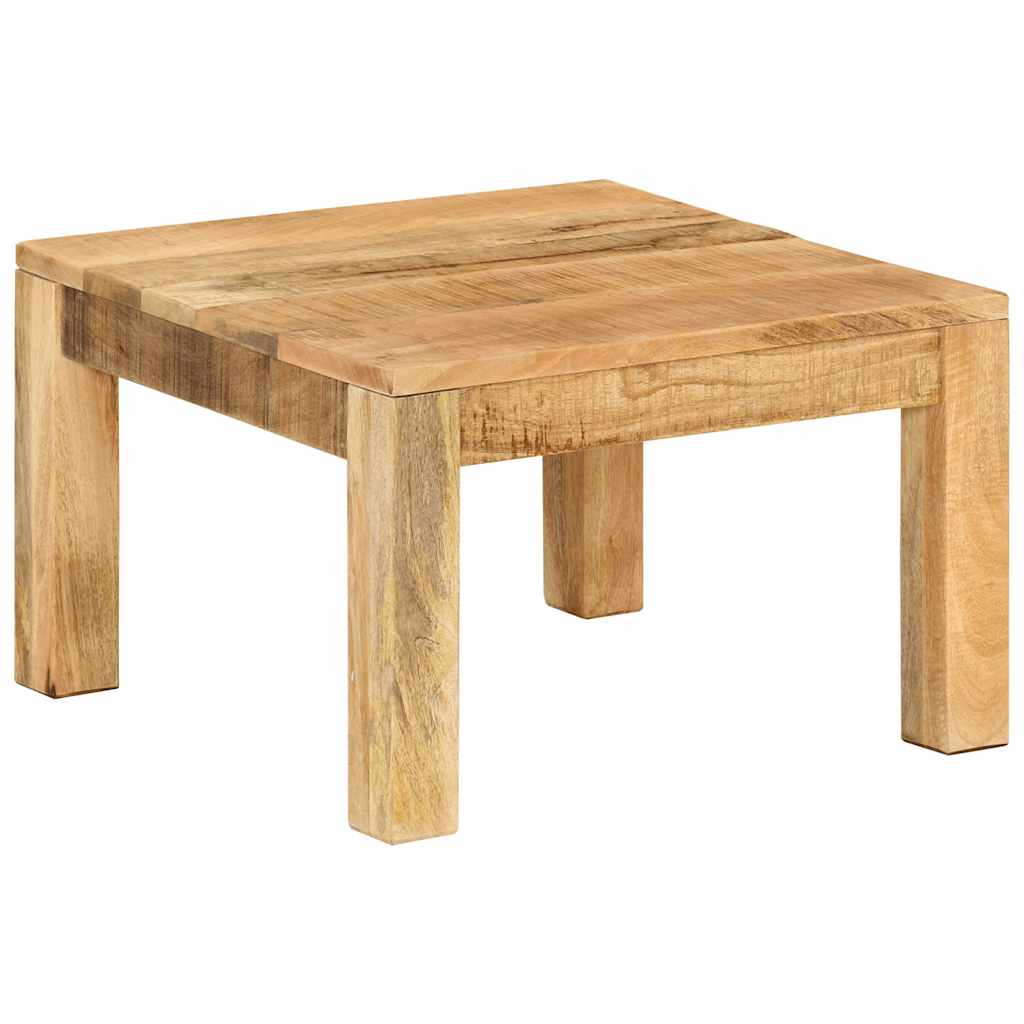 sofabord 55x55x35 cm massivt mangotræ