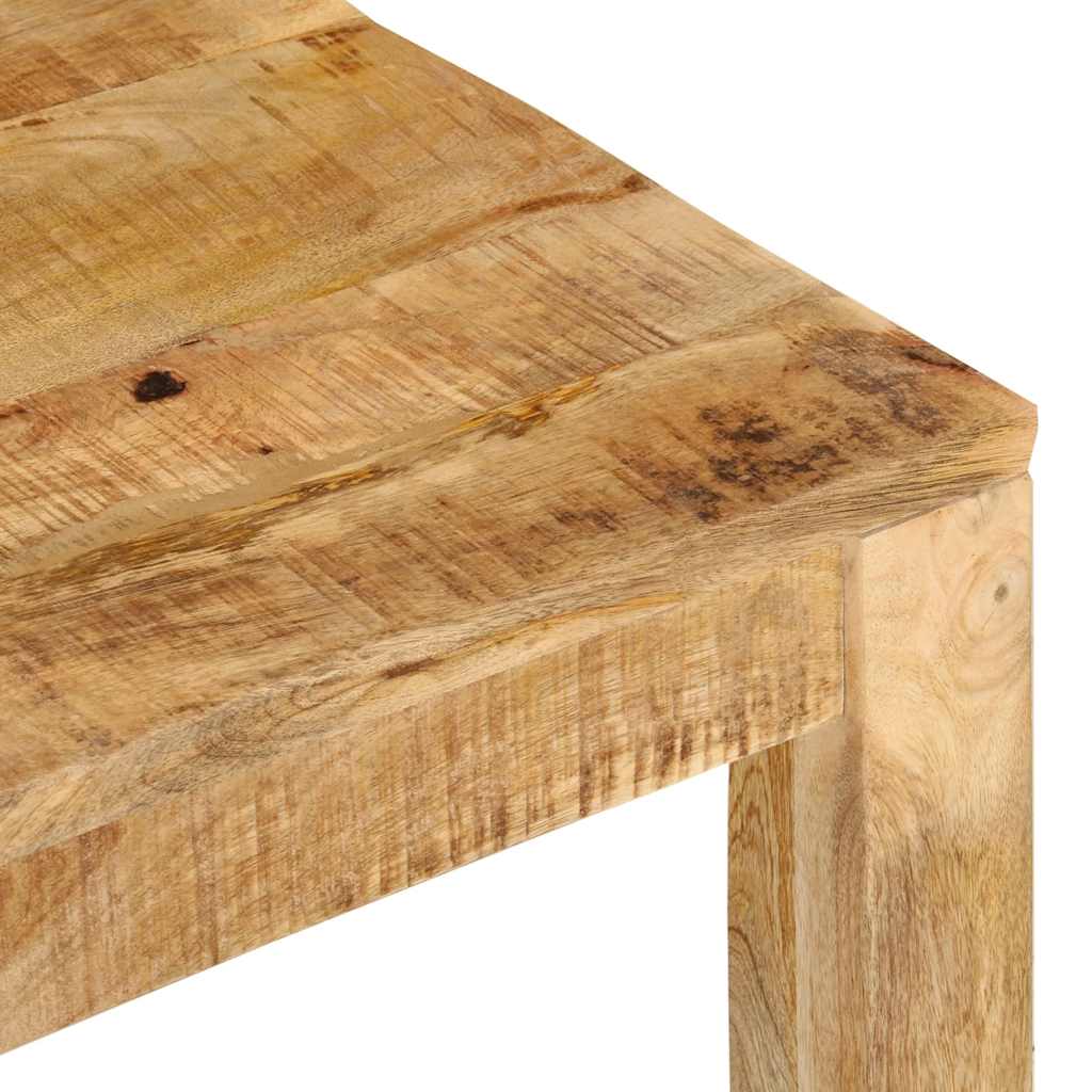 sofabord 55x55x35 cm massivt mangotræ