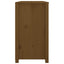 kommode 100x40x72 cm massivt fyrretræ gyldenbrun