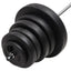 vægtstang med skiver 90 kg