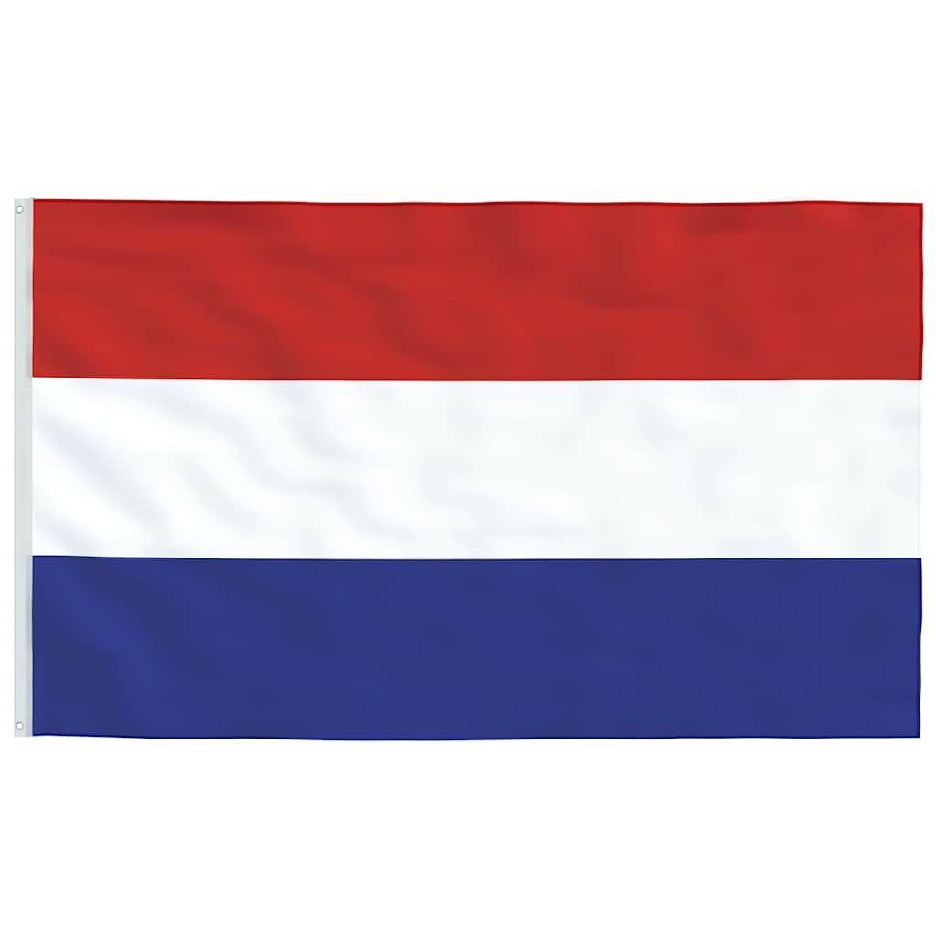 Holland flag og flagstang 5,5 m aluminium