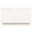 sofabord 60x50x35 cm massivt fyrretræ hvid