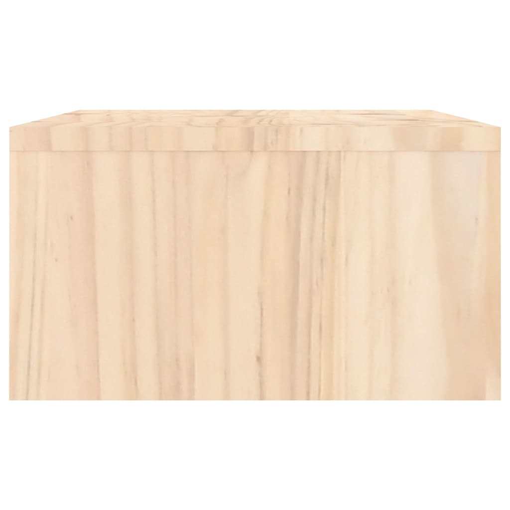 skærmholder 100x27x15 cm massivt fyrretræ