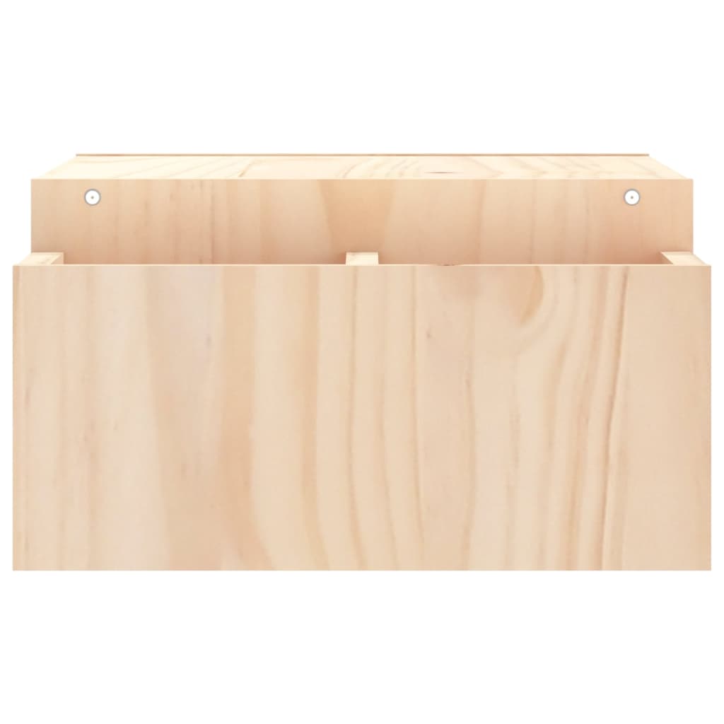 skærmholder 70x27,5x15 cm massivt fyrretræ