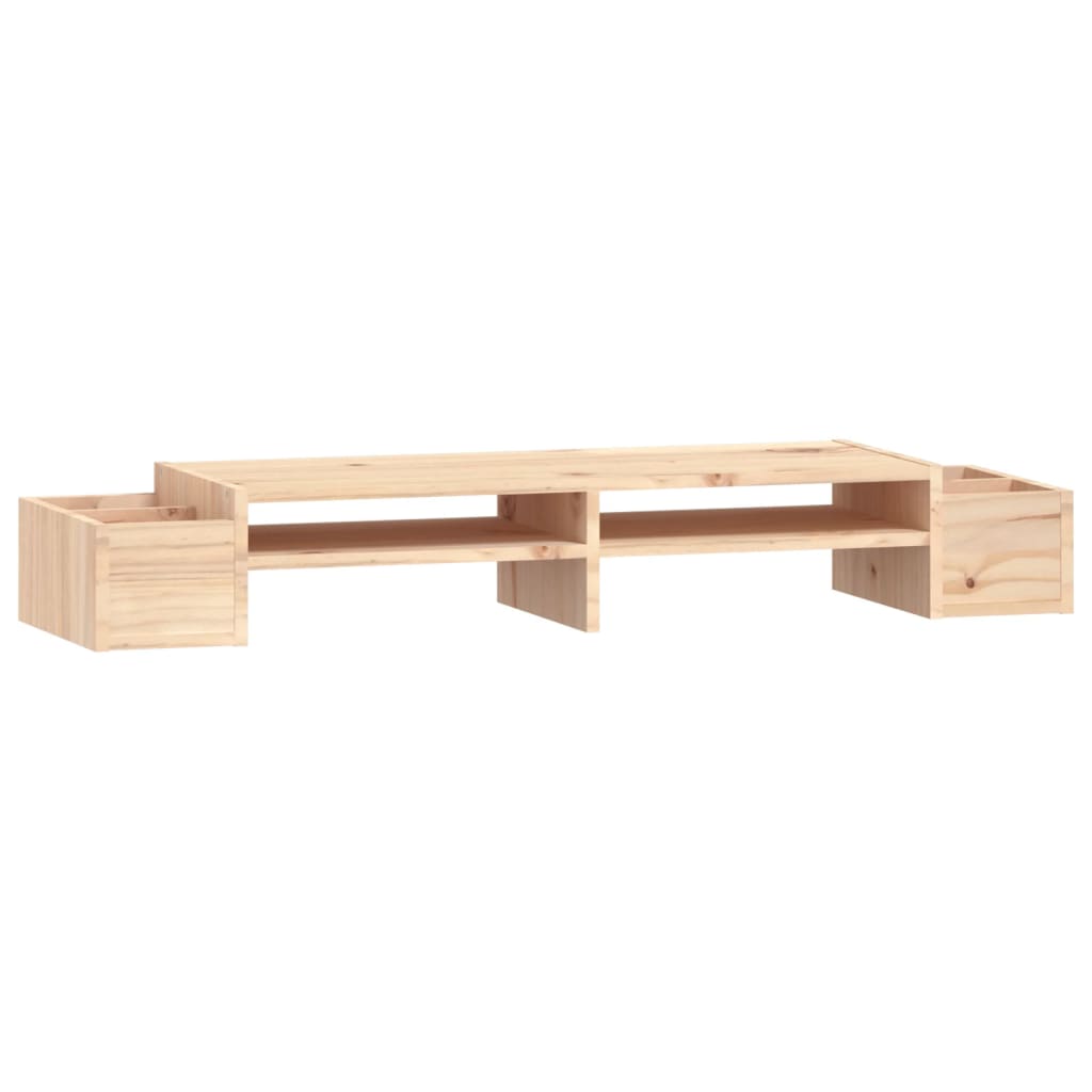 skærmholder 100x27,5x15 cm massivt fyrretræ
