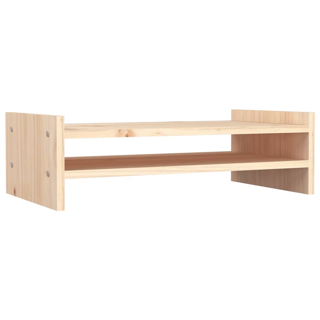 skærmholder 50x27x15 cm massivt fyrretræ