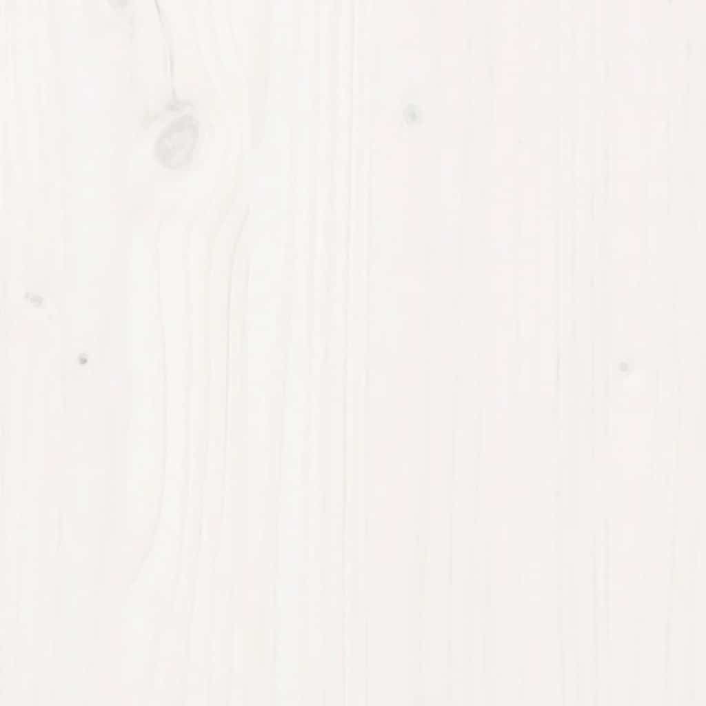 skærmholder 50x27x15 cm massivt fyrretræ hvid