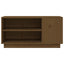 tv-bord 80x35x40,5 cm massivt fyrretræ gyldenbrun