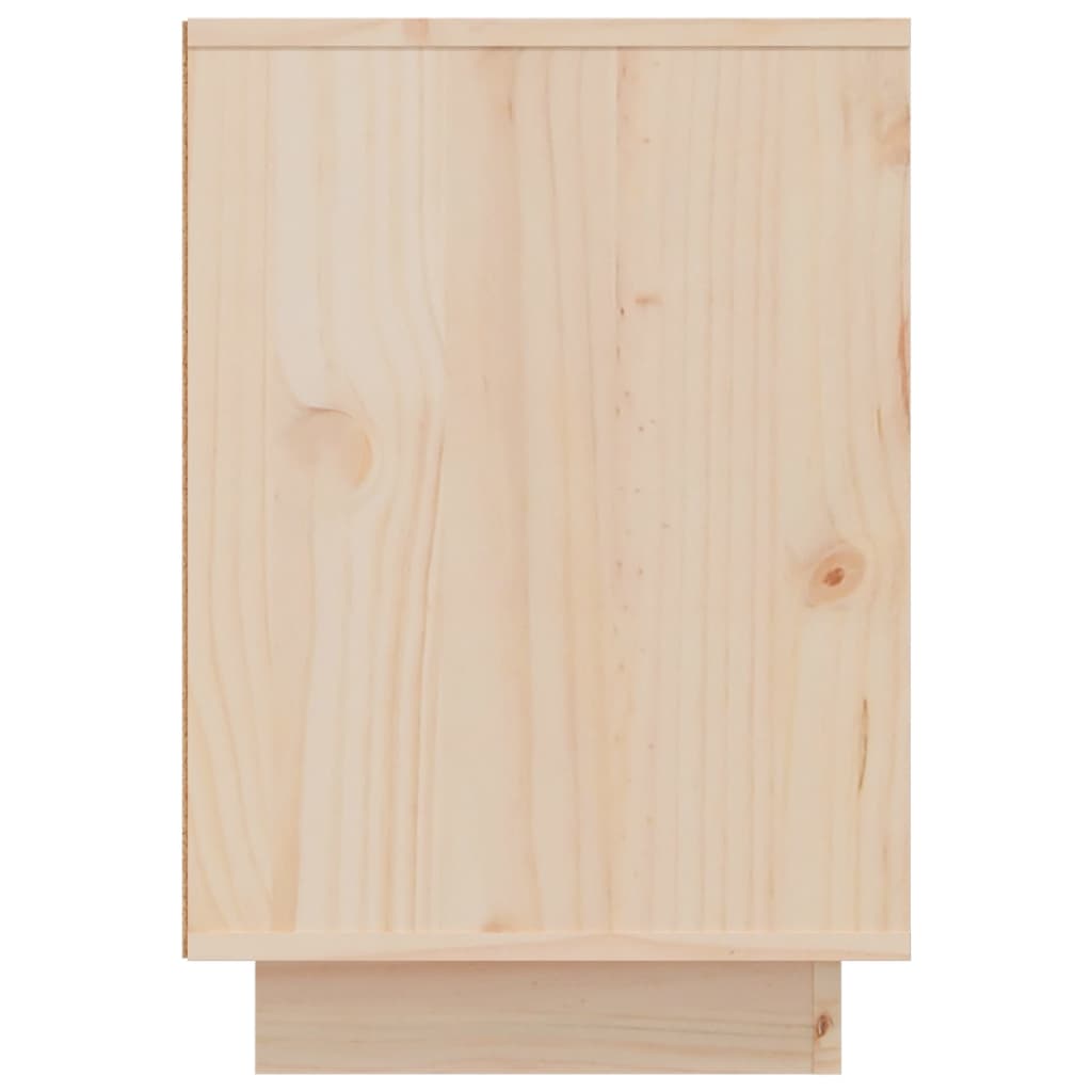 sengebord 50x34x50 cm massivt fyrretræ
