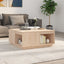 sofabord 80x81x36,5 cm massivt fyrretræ