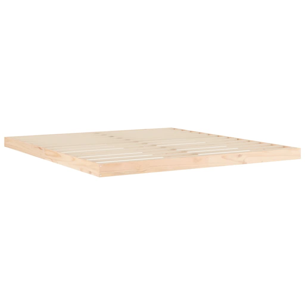 sengeramme 180x200 cm massivt fyrretræ