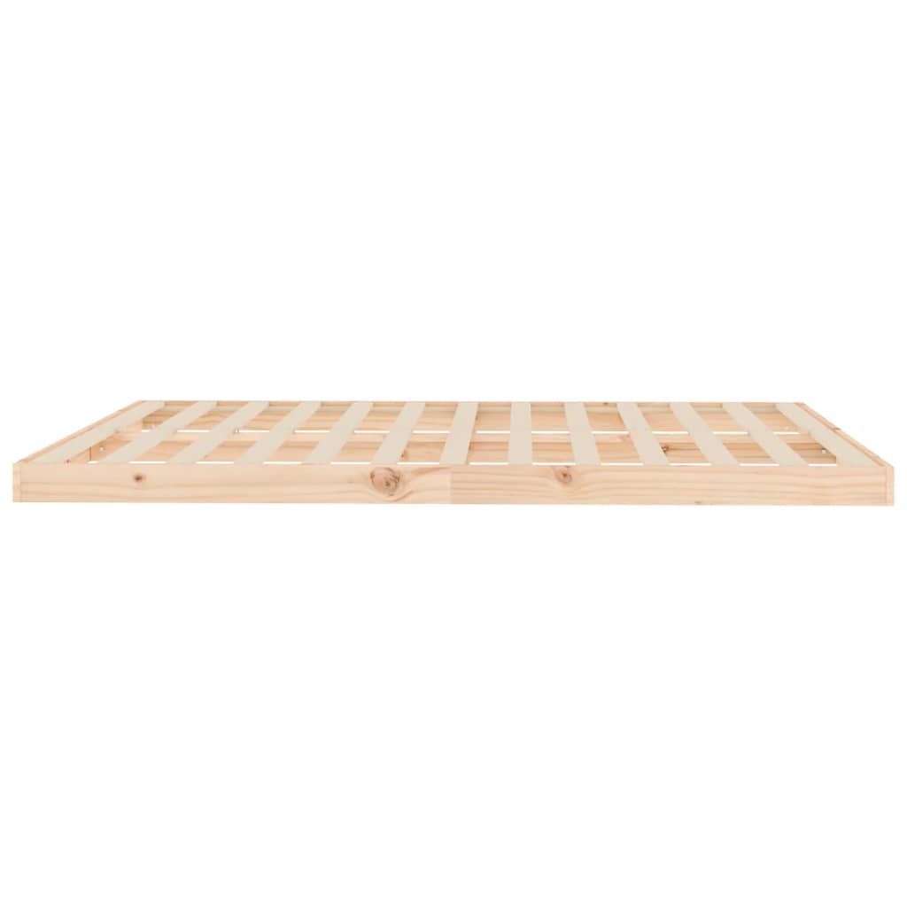 sengeramme 160x200 cm massivt fyrretræ