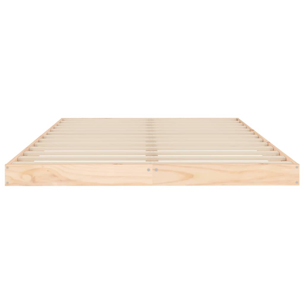 sengeramme 120x200 cm massivt fyrretræ