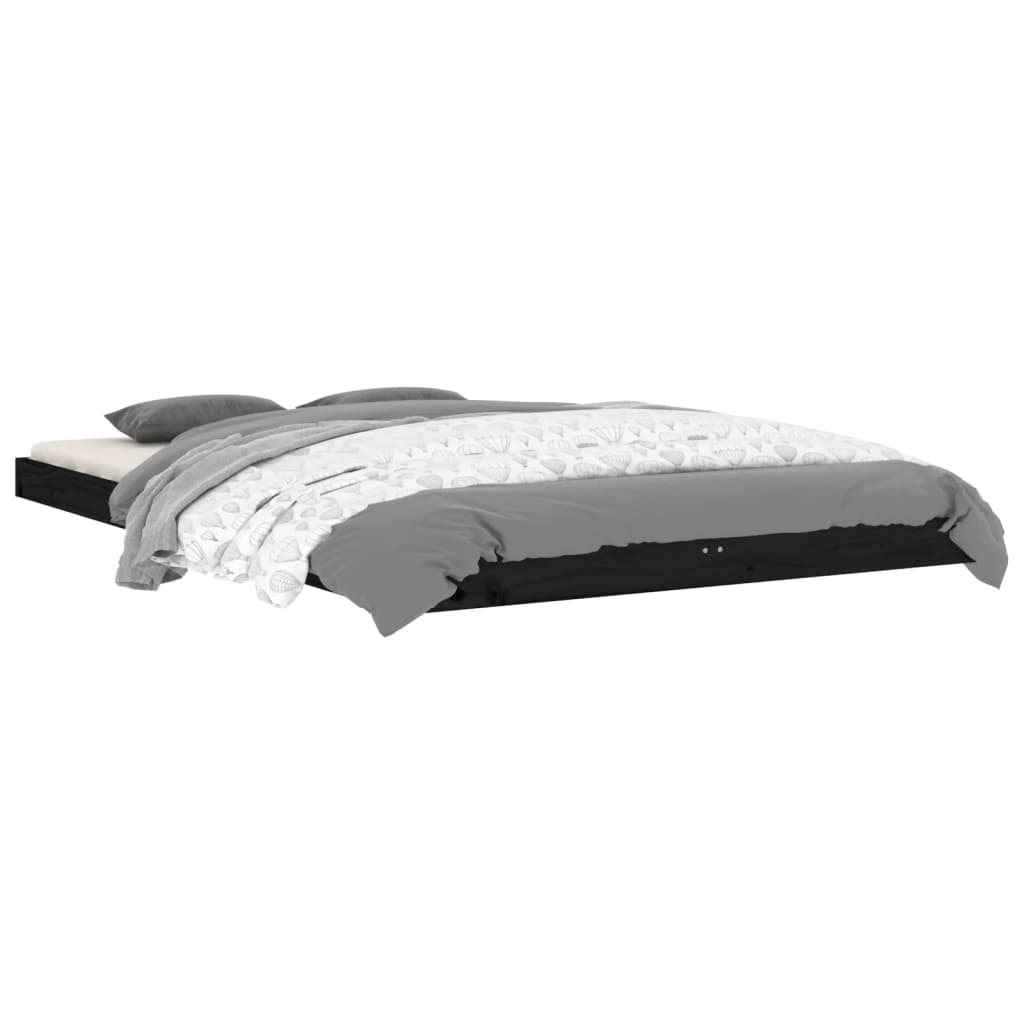 sengeramme 120x190 cm massivt fyrretræ sprt
