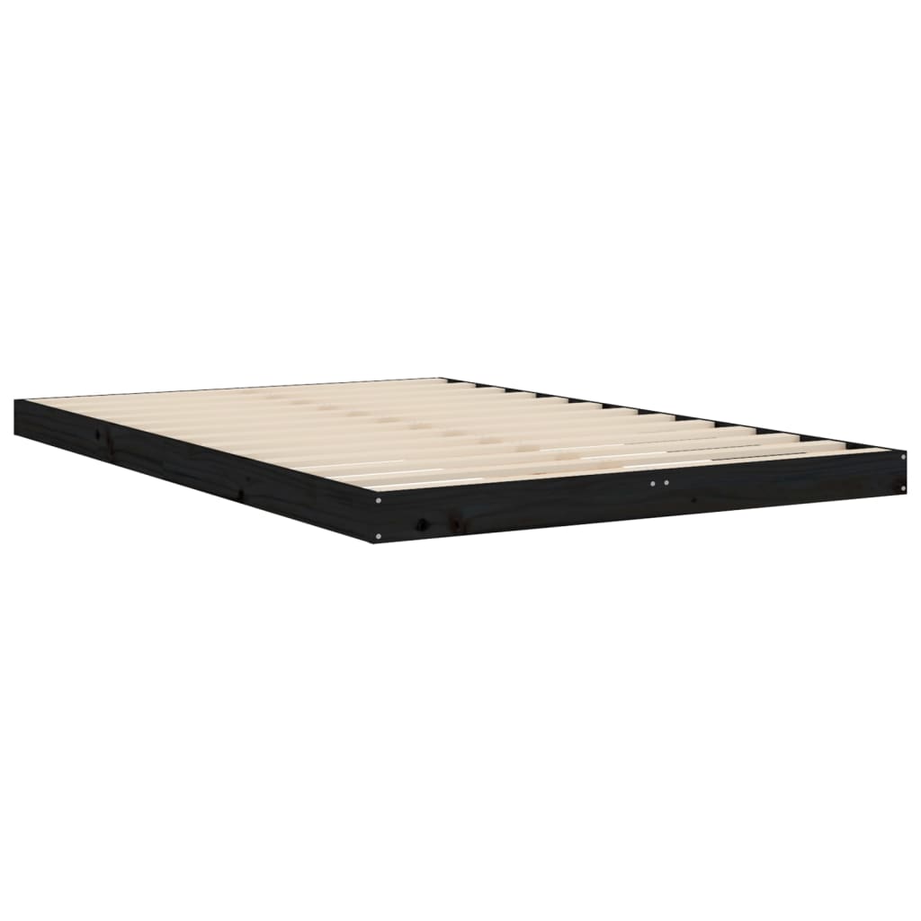 sengeramme 120x190 cm massivt fyrretræ sprt