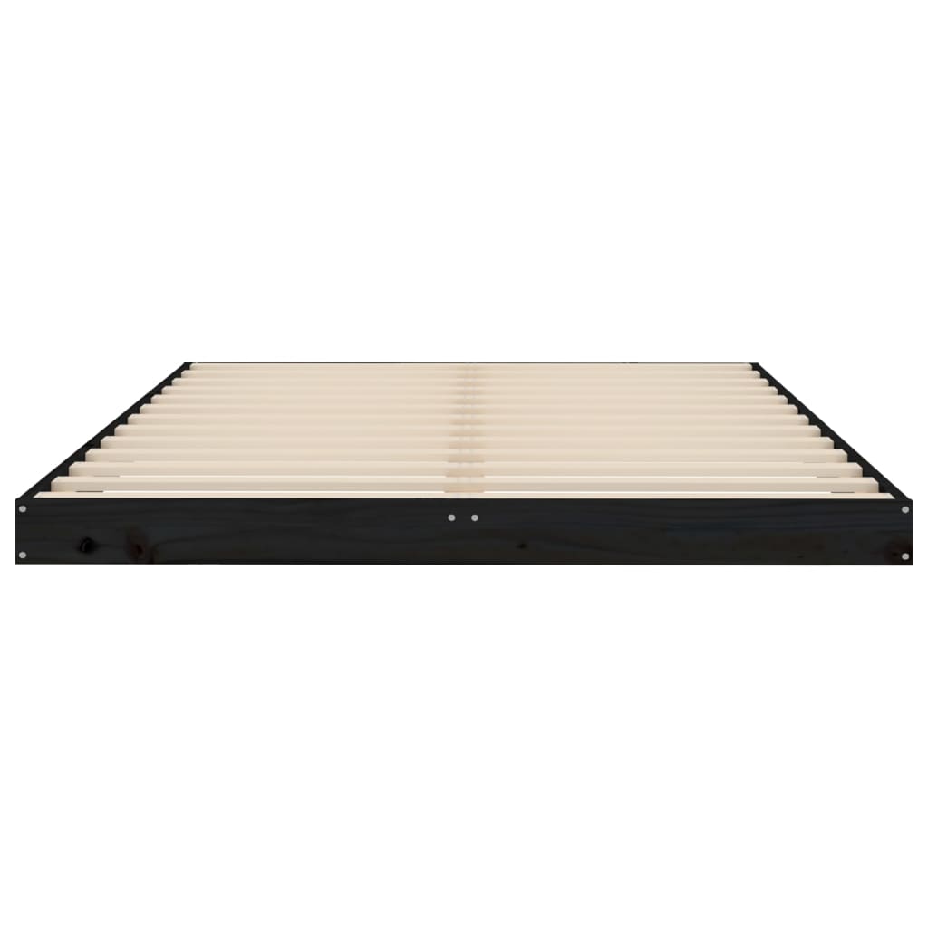 sengeramme 120x190 cm massivt fyrretræ sprt