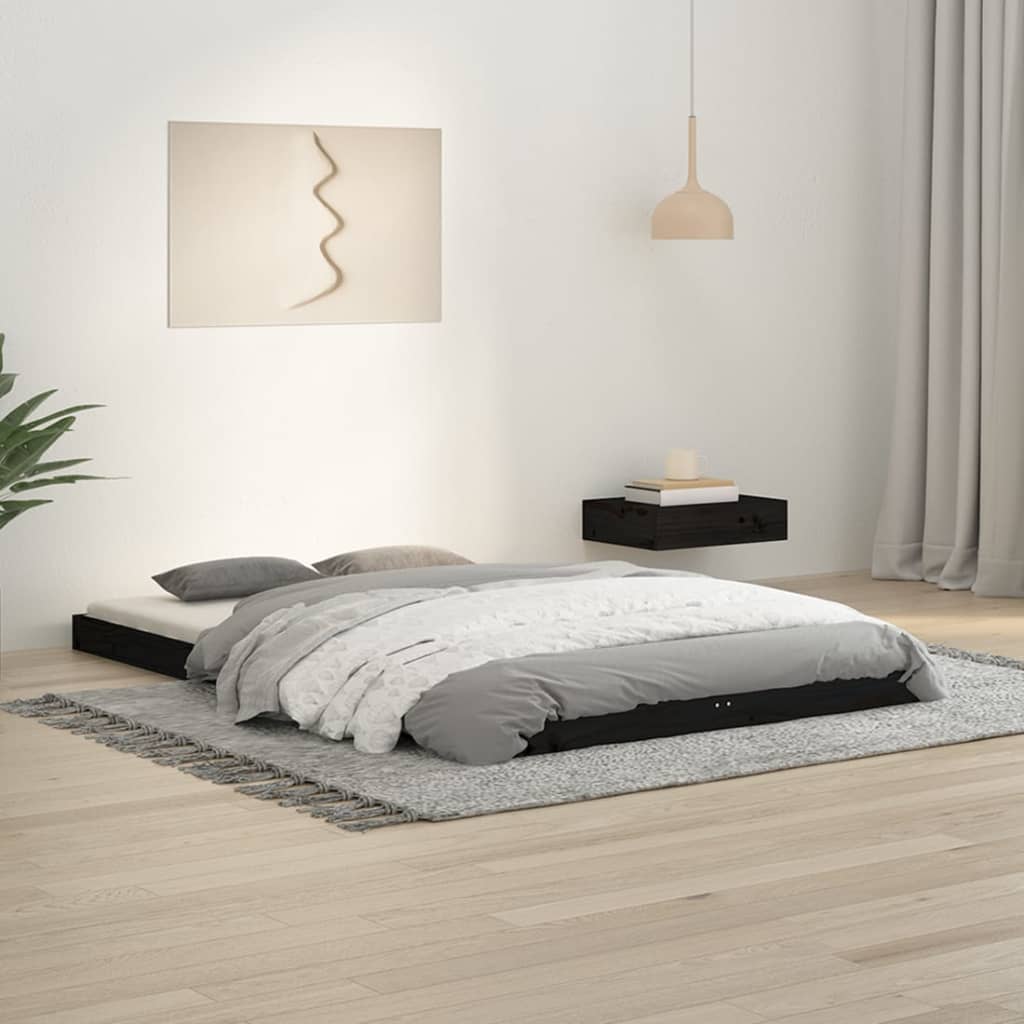 sengeramme 120x190 cm massivt fyrretræ sprt