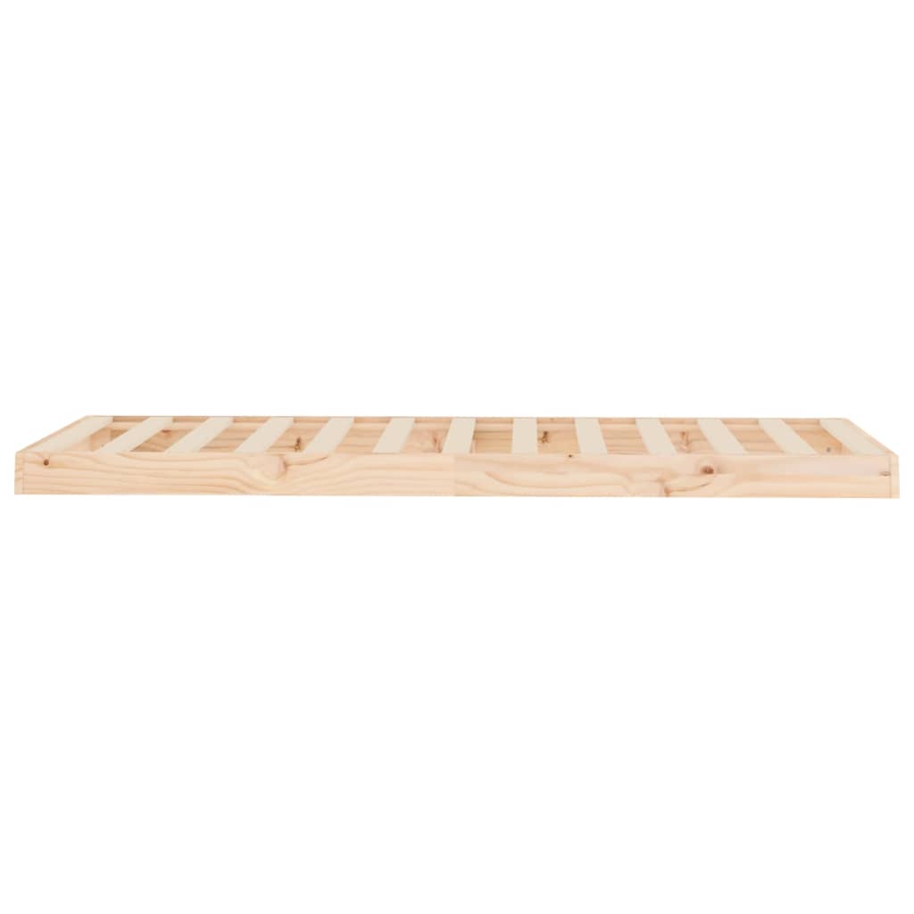 sengeramme 75x190 cm massivt fyrretræ
