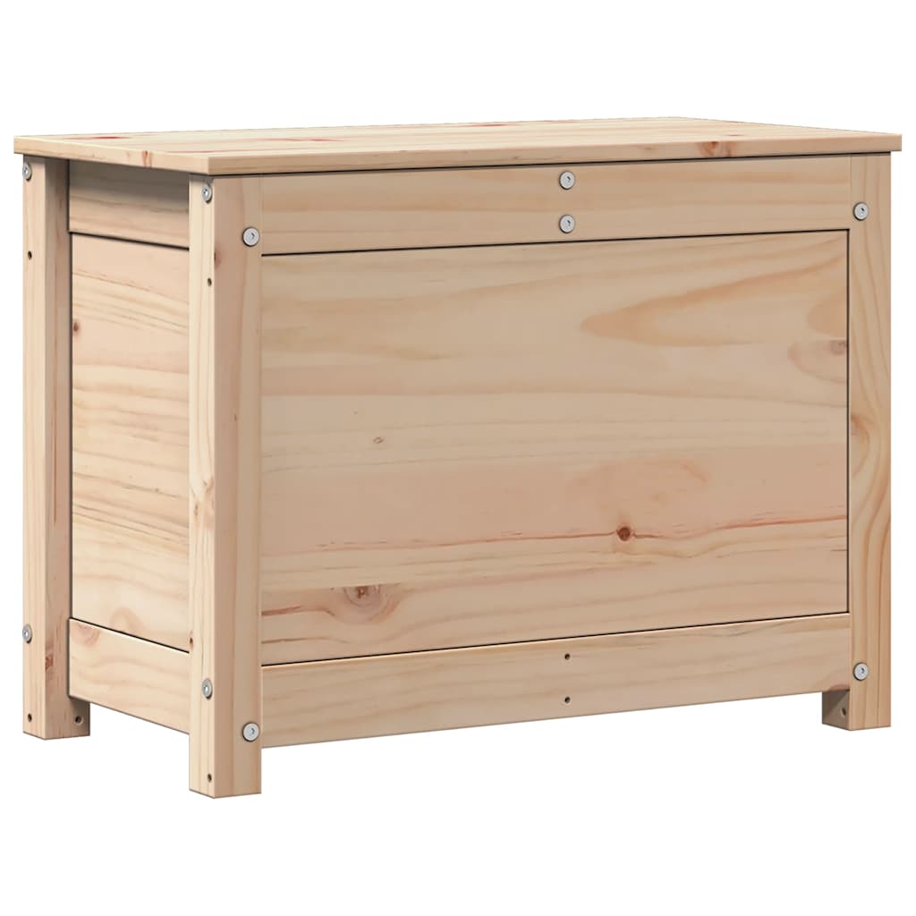 opbevaringskasse 60x32x45,5 cm massivt fyrretræ