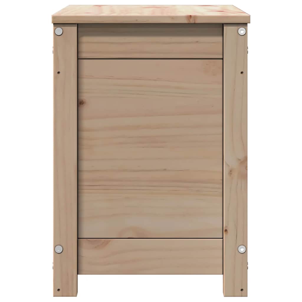 opbevaringskasse 60x32x45,5 cm massivt fyrretræ