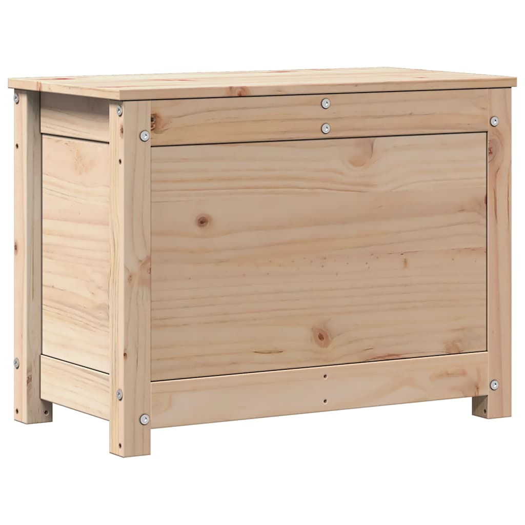 opbevaringskasse 60x32x45,5 cm massivt fyrretræ
