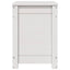 opbevaringskasse 60x32x45,5 cm massivt fyrretræ hvid