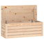 opbevaringskasse 89x36,5x33 cm massivt fyrretræ