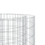 gabion-bålkurv Ø 100 cm galvaniseret jern