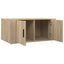 sofabord 80x50x36 cm konstrueret træ sonoma-eg