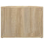 sofabord 80x50x36 cm konstrueret træ sonoma-eg