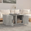 sofabord 80x50x36 cm konstrueret træ betongrå