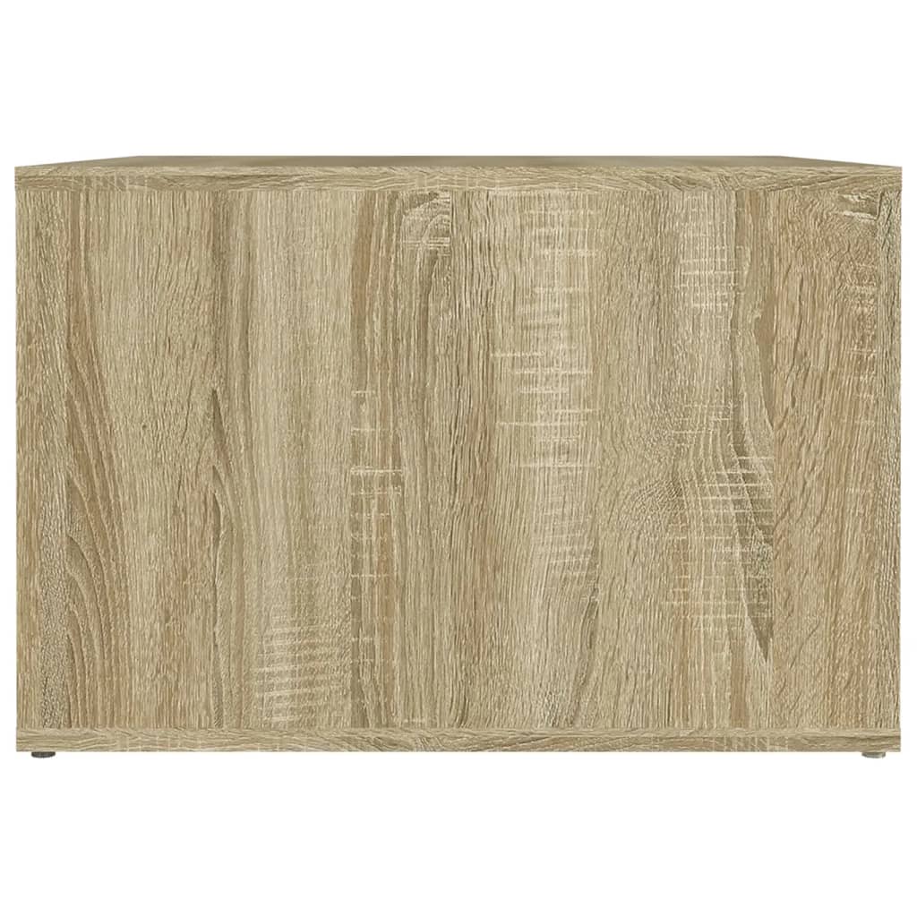 sengebord 57x55x36 cm konstrueret træ sonoma-eg