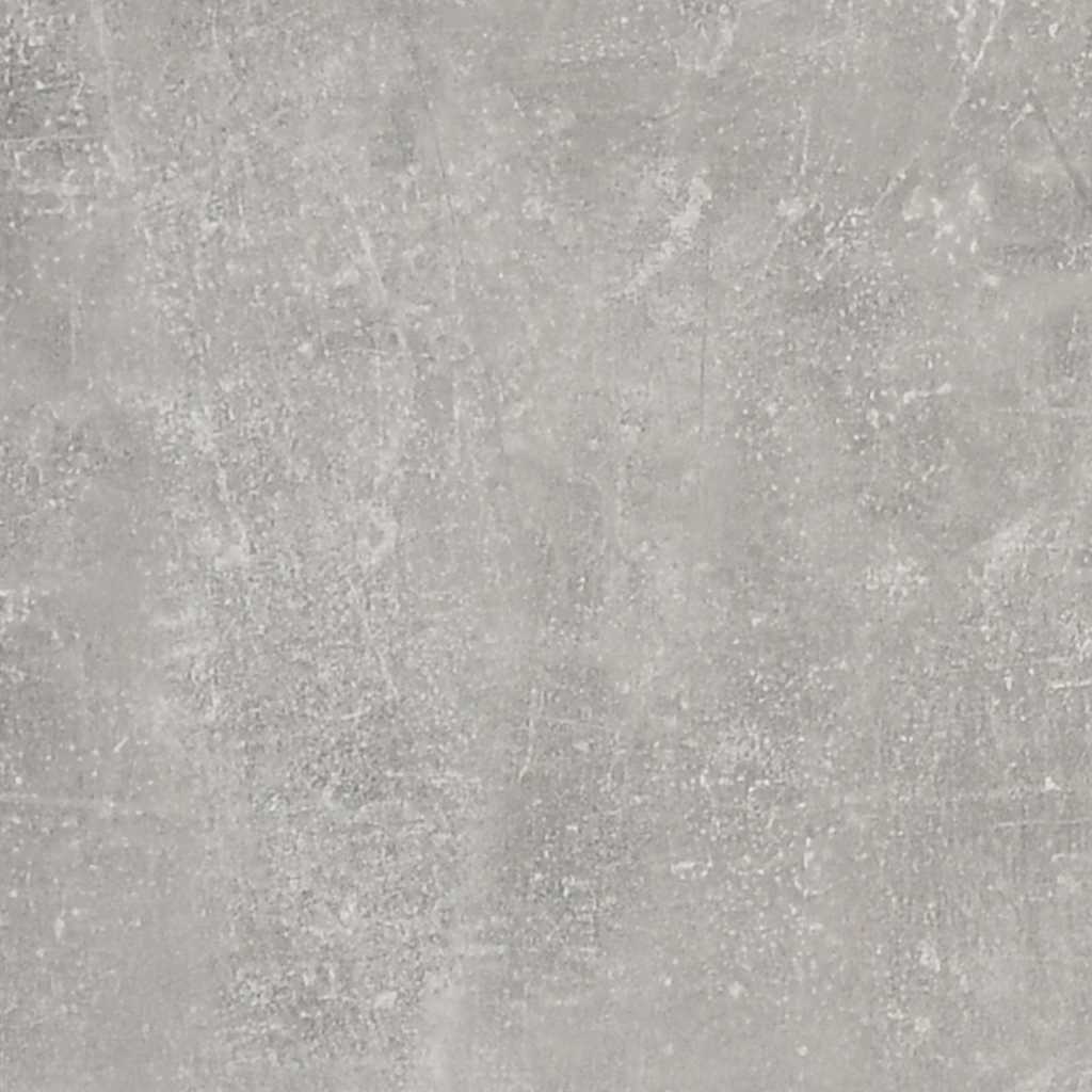 sengebord 57x55x36 cm konstrueret træ betongrå