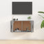 væghængt tv-skab 80x34,5x40 cm grå sonoma