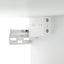 væghængt tv-skab 100x34,5x40 cm hvid