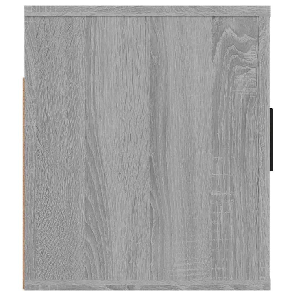 væghængt tv-skab 100x34,5x40 cm grå sonoma