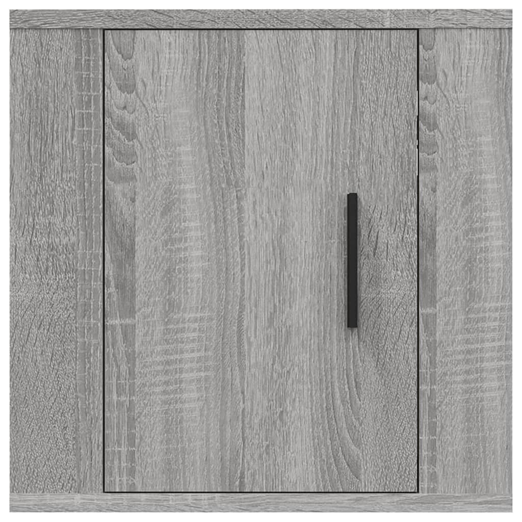 væghængt tv-skab 40x34,5x40 cm grå sonoma