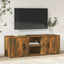 tv-bord 100x31,5x35 cm konstrueret træ røget egetræsfarve