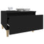sidebord 50x46x35 cm konstrueret træ sort